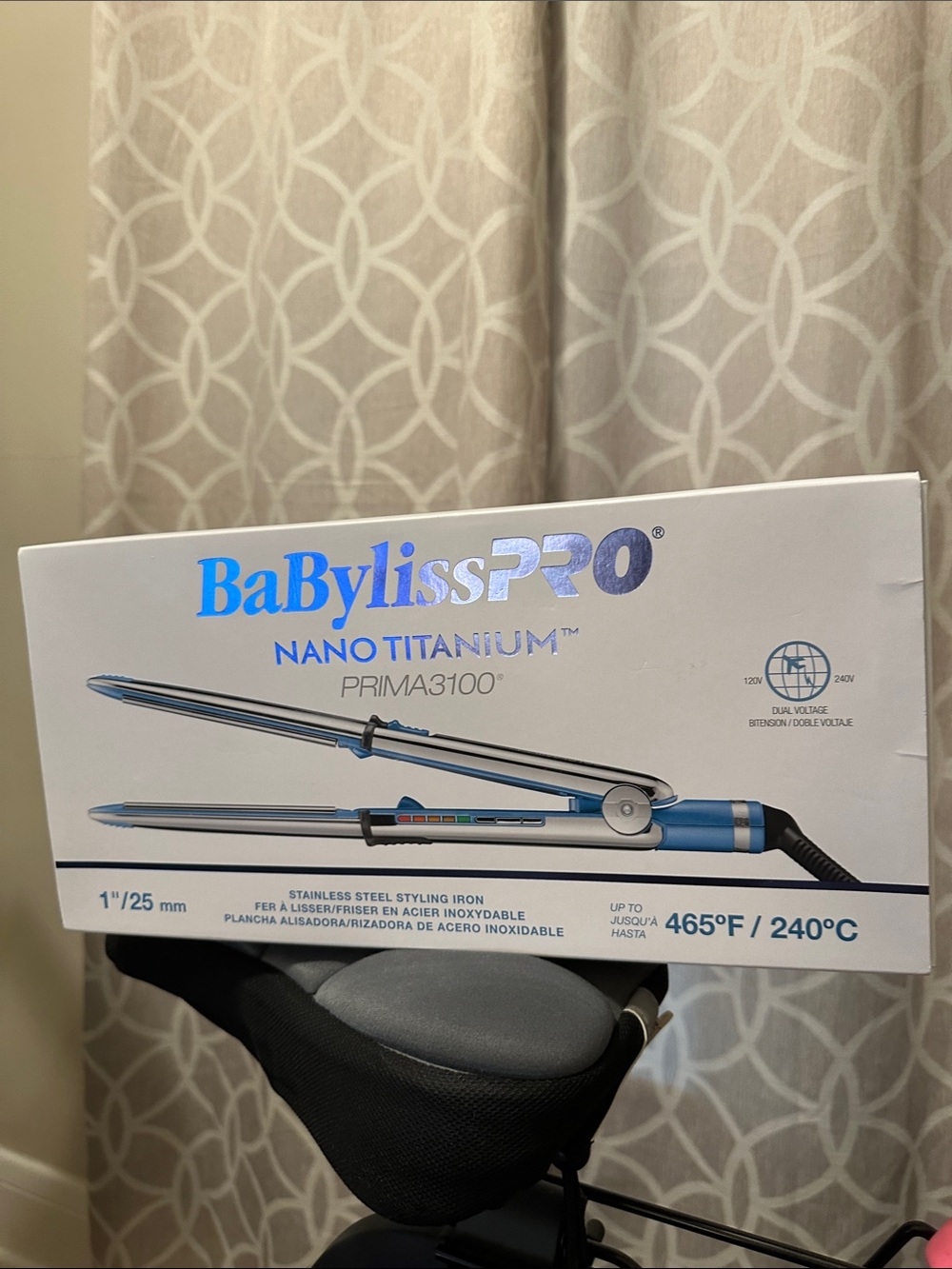 Babyliss Pro 1.25” Flat Iron NIB